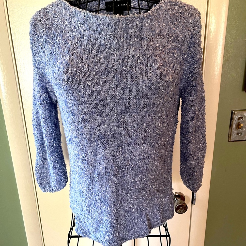 Baby blue sweater size Large